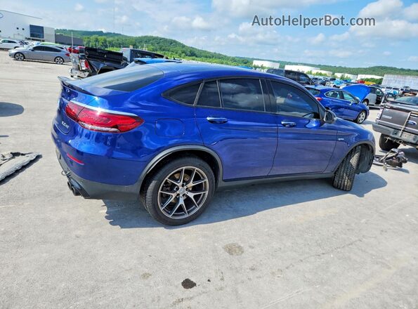 WDC0J6EB4LF713439 2020 MERCEDES-BENZ GLC-CLASS Синий Задняя правая четверть