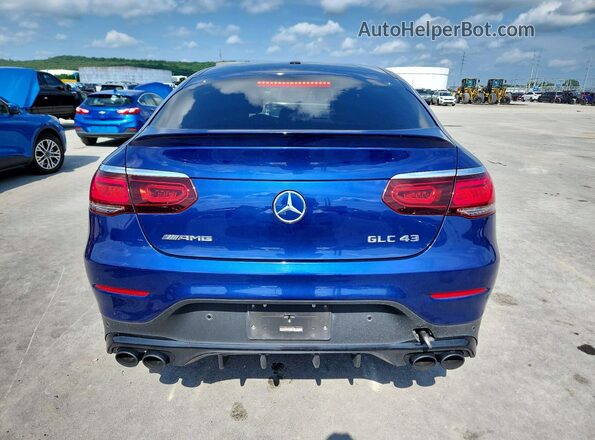 WDC0J6EB4LF713439 2020 MERCEDES-BENZ GLC-CLASS Синий Вид сзади