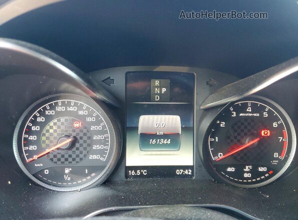 WDC0J6EB7KF589343 2019 MERCEDES-BENZ GLC-CLASS Black ხელსაწყოთა პანელის ხედი