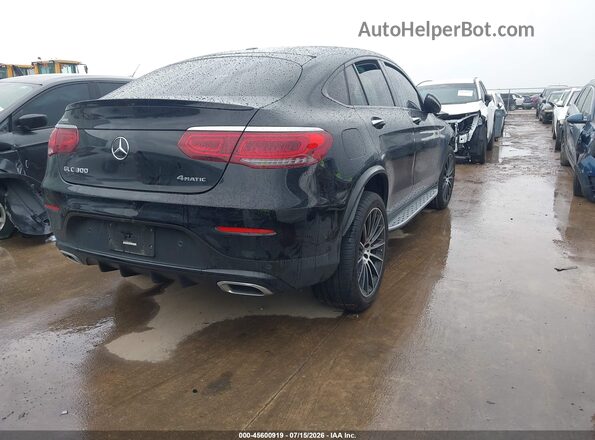 WDC0J8EB5LF743528 2020 MERCEDES-BENZ GLC 300 COUPE Black უკანა მარჯვენა