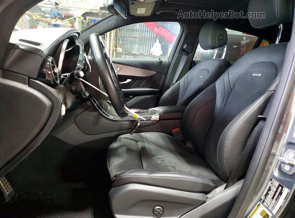 WDC0J8JB2KF495145 2019 MERCEDES-BENZ GLC-CLASS Gray Вид салону спереду