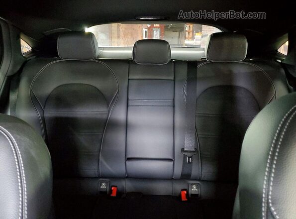 WDC0J8JB2KF495145 2019 MERCEDES-BENZ GLC-CLASS Gray Вид задніх сидінь