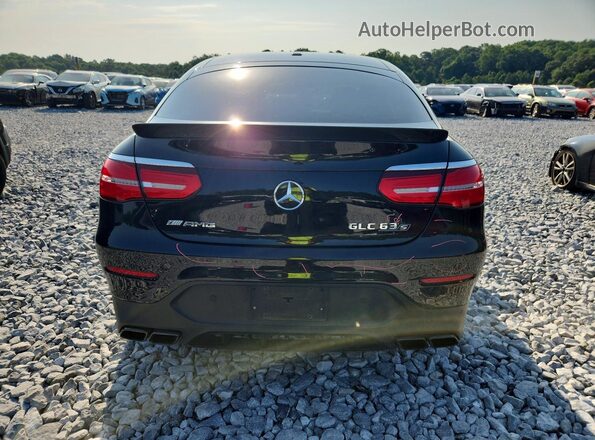 WDC0J8KB5JF438256 2018 MERCEDES-BENZ GLC-CLASS Black Widok z tyłu