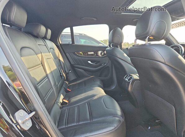 WDC0J8KB5JF438256 2018 MERCEDES-BENZ GLC-CLASS Black Widok wnętrza z tyłu