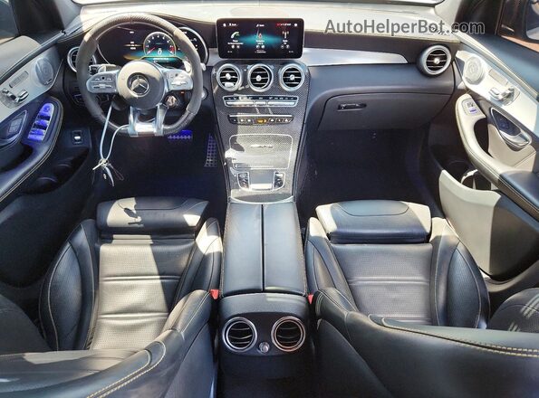 WDC0J8KB6LF711854 2020 MERCEDES-BENZ GLC-CLASS White Առջևի վահանակի տեսք