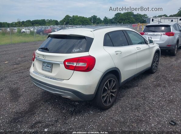 WDCTG4EB0GJ256728 2016 MERCEDES-BENZ GLA 250 White Задня права чверть