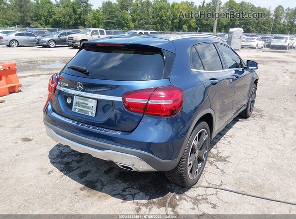 WDCTG4EB0KJ627475 2019 MERCEDES-BENZ GLA 250 Blue Trasero derecho