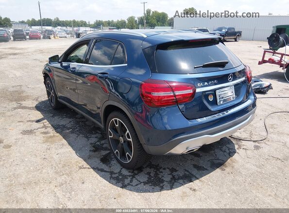 WDCTG4EB0KJ627475 2019 MERCEDES-BENZ GLA 250 Blue Trasero izquierdo
