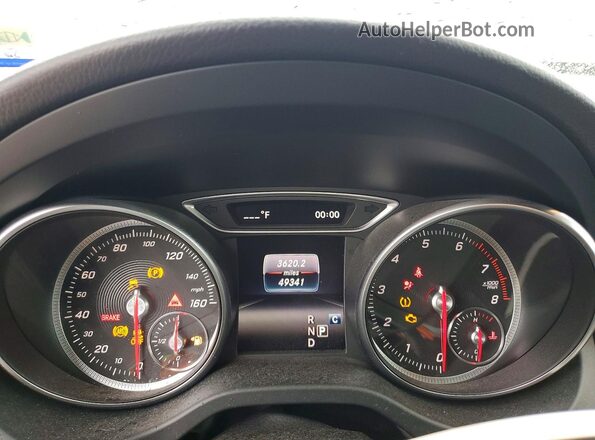 WDCTG4EB0KU000693 2019 MERCEDES-BENZ GLA Black Սարքավորումների վահանակի տեսք
