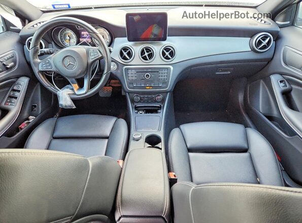 WDCTG4EB1GJ204511 2016 MERCEDES-BENZ GLA White Вид панелі приладів