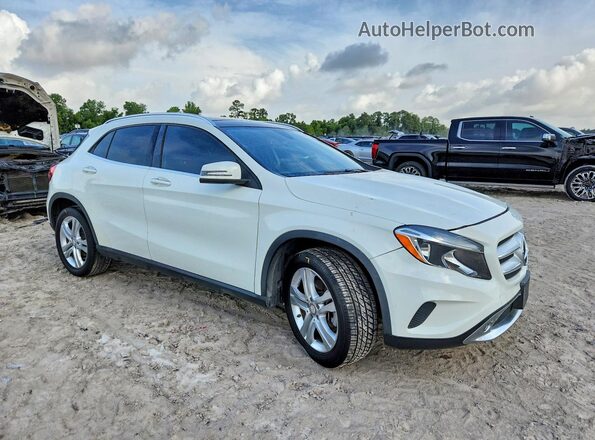 WDCTG4EB1GJ204511 2016 MERCEDES-BENZ GLA White Передня права чверть