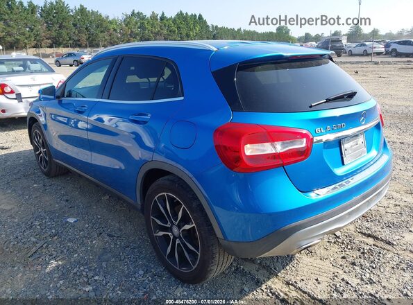 WDCTG4EB1HJ295216 2017 MERCEDES-BENZ GLA 250 Blue Հետևի ձախ