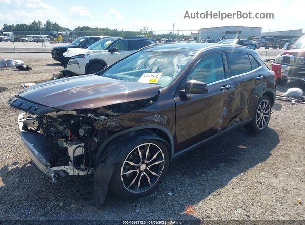 WDCTG4EB1HJ299895 2017 MERCEDES-BENZ GLA 250 Коричневый Передняя левая четверть