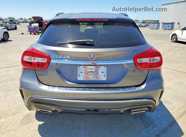 WDCTG4EB1HJ343832 2017 MERCEDES-BENZ GLA Серый Вид сзади