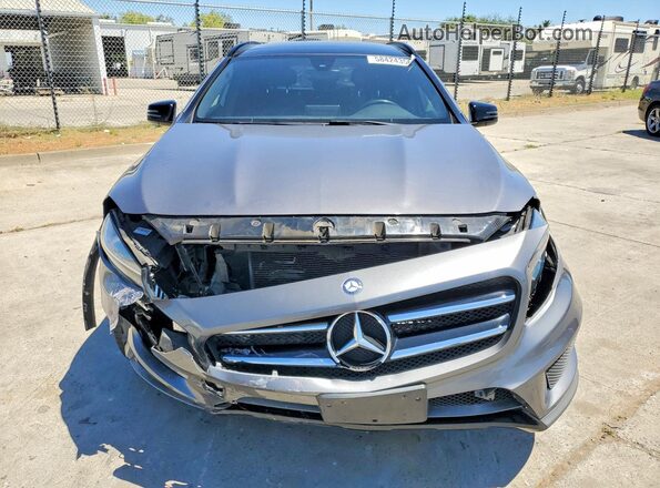 WDCTG4EB1HJ343832 2017 MERCEDES-BENZ GLA Серый Вид спереди