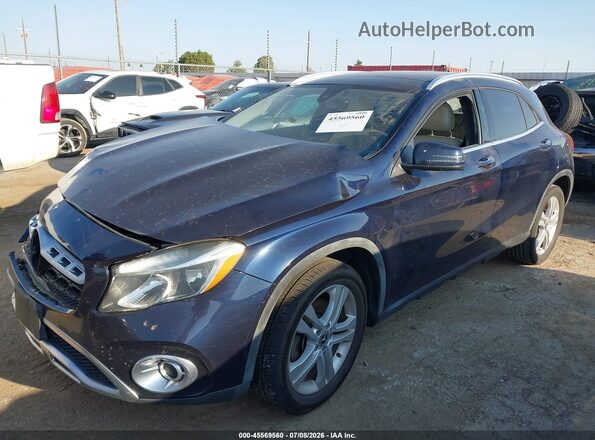 WDCTG4EB1JJ434119 2018 MERCEDES-BENZ GLA 250 Blue Front left