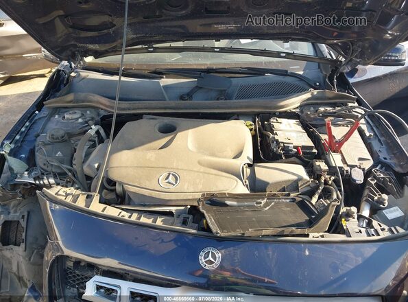 WDCTG4EB1JJ434119 2018 MERCEDES-BENZ GLA 250 Blue Rear view