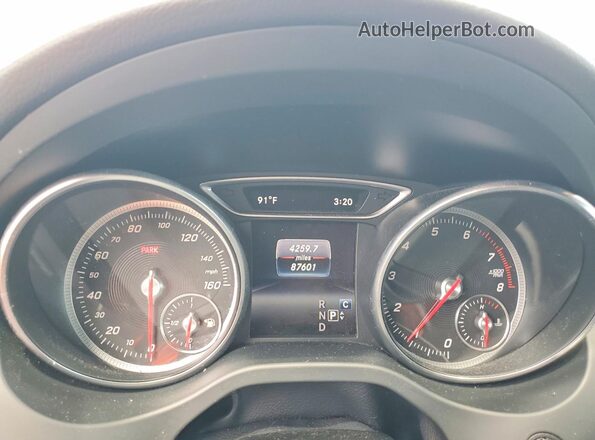 WDCTG4EB1JJ441877 2018 MERCEDES-BENZ GLA White Սարքավորումների վահանակի տեսք