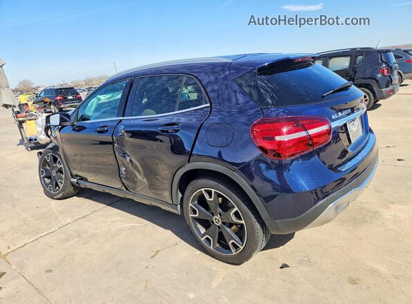 WDCTG4EB1KJ554729 2019 MERCEDES-BENZ GLA Blue Rear left
