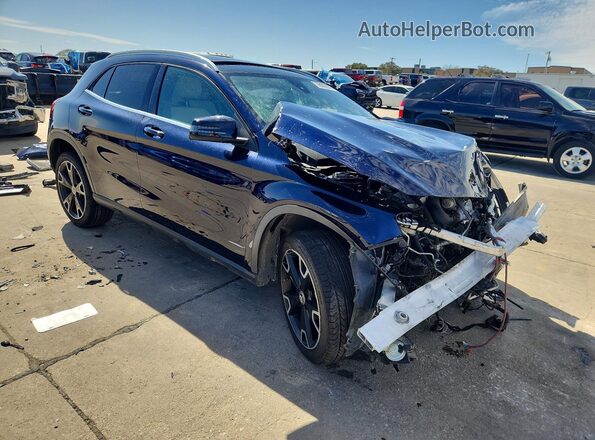 WDCTG4EB1KJ554729 2019 MERCEDES-BENZ GLA Blue Front right
