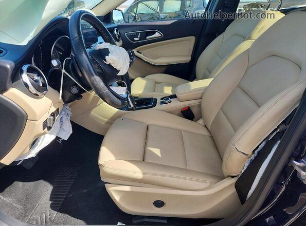WDCTG4EB1KJ554729 2019 MERCEDES-BENZ GLA Blue Front interior view