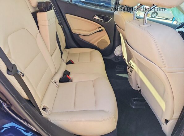 WDCTG4EB1KJ554729 2019 MERCEDES-BENZ GLA Blue Rear seats view