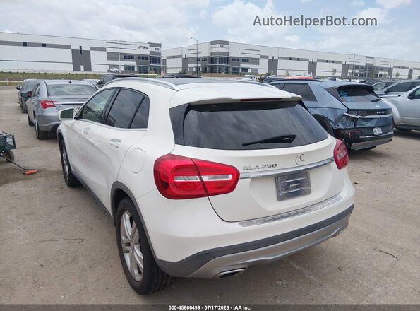WDCTG4EB2GJ211533 2016 MERCEDES-BENZ GLA 250 White Rear left