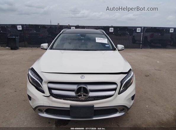 WDCTG4EB2GJ211533 2016 MERCEDES-BENZ GLA 250 White Instrument cluster view