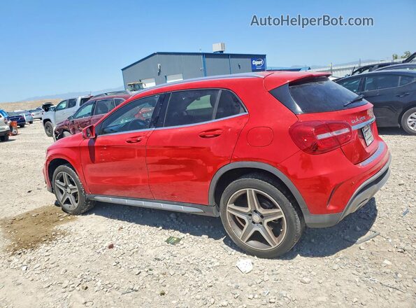 WDCTG4EB2GJ212763 2016 MERCEDES-BENZ GLA Red Trasero izquierdo
