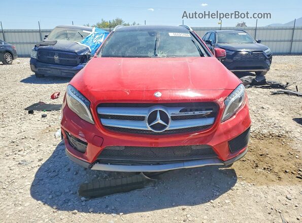 WDCTG4EB2GJ212763 2016 MERCEDES-BENZ GLA Red Vista frontal