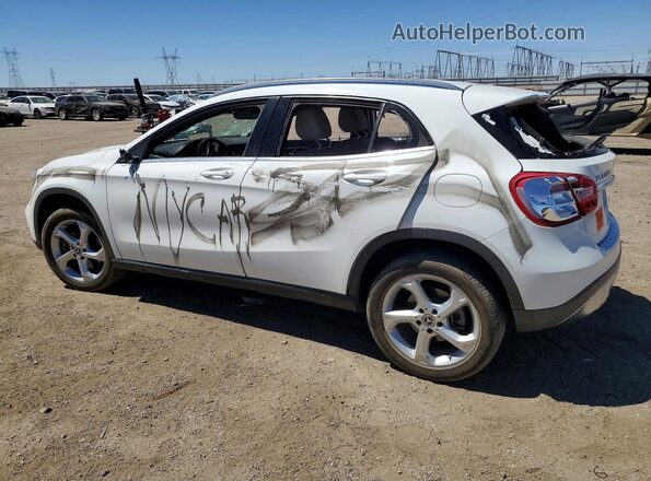 WDCTG4EB2JJ519504 2018 MERCEDES-BENZ GLA White Trasero izquierdo