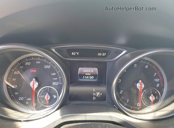 WDCTG4EB2JJ519504 2018 MERCEDES-BENZ GLA White Vista del cuadro de instrumentos