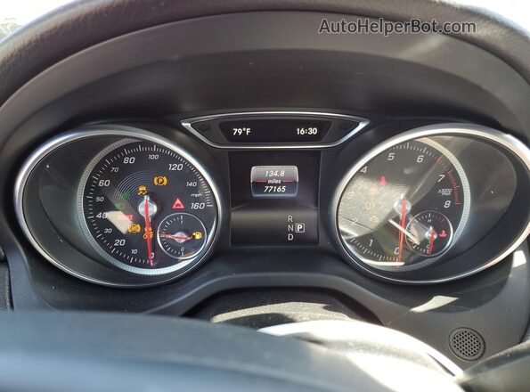 WDCTG4EB2LJ689770 2020 MERCEDES-BENZ GLA Red Vista del cuadro de instrumentos