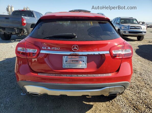WDCTG4EB2LJ689770 2020 MERCEDES-BENZ GLA Red Vista trasera