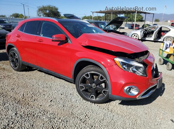 WDCTG4EB2LJ689770 2020 MERCEDES-BENZ GLA Red Delantero derecho