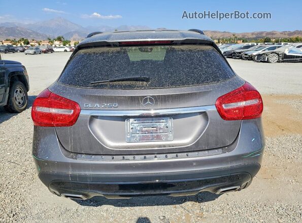 WDCTG4EB3HJ285089 2017 MERCEDES-BENZ GLA Gray Հետևի տեսք