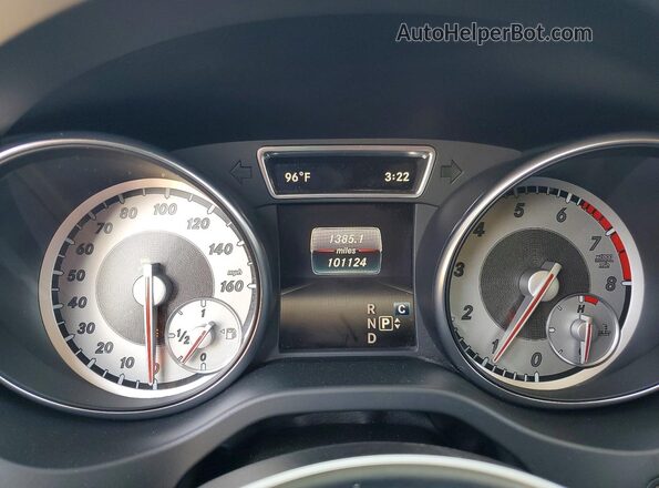 WDCTG4EB3HJ285089 2017 MERCEDES-BENZ GLA Gray Սարքավորումների վահանակի տեսք