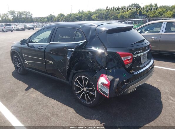 WDCTG4EB3HJ338132 2017 MERCEDES-BENZ GLA 250 Black Задня ліва чверть