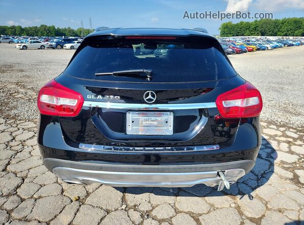 WDCTG4EB4HJ344490 2017 MERCEDES-BENZ GLA Black Вид ззаду