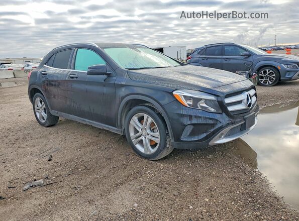 WDCTG4EB4HJ349396 2017 MERCEDES-BENZ GLA Black Front right