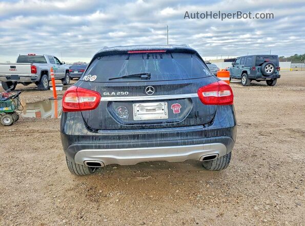 WDCTG4EB4HJ349396 2017 MERCEDES-BENZ GLA Black Rear view