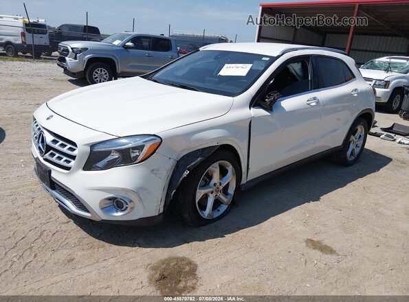 WDCTG4EB4JJ398071 2018 MERCEDES-BENZ GLA 250 White Առջևի ձախ երեք քառորդ տեսարան