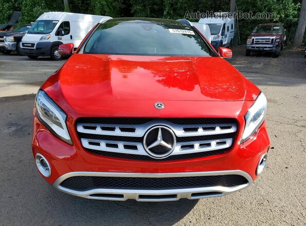 WDCTG4EB4KU014130 2019 MERCEDES-BENZ GLA Red წინა ხედი