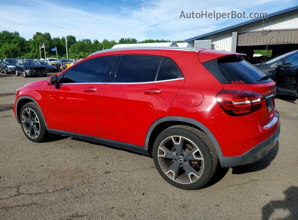 WDCTG4EB4KU014130 2019 MERCEDES-BENZ GLA Red უკანა მარცხენა