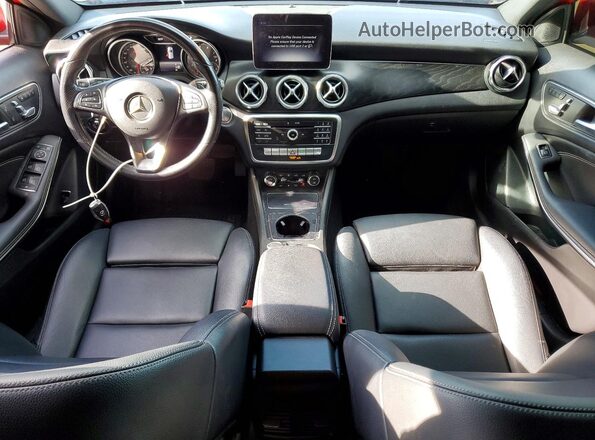 WDCTG4EB4KU014130 2019 MERCEDES-BENZ GLA Red წინა პანელის ხედი