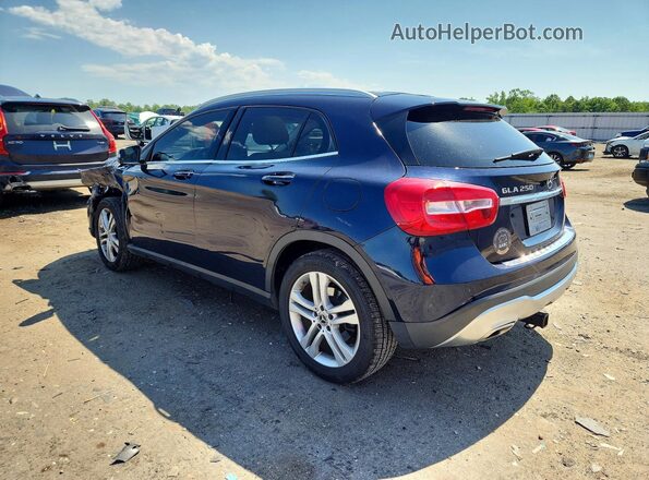 WDCTG4EB5JJ454762 2018 MERCEDES-BENZ GLA Blue Задня ліва чверть