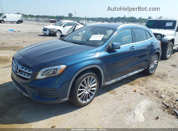 WDCTG4EB5LJ661834 2020 MERCEDES-BENZ GLA 250 Синий Передняя левая четверть