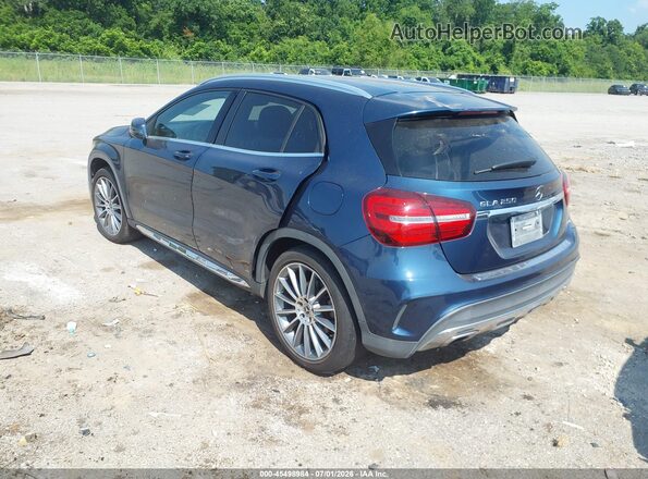 WDCTG4EB5LJ661834 2020 MERCEDES-BENZ GLA 250 Синий Задняя левая четверть