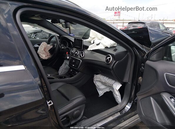 WDCTG4EB6GJ235642 2016 MERCEDES-BENZ GLA 250 Black წინა სალონის ხედი