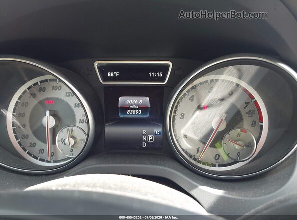 WDCTG4EB6HJ357337 2017 MERCEDES-BENZ OTHER White Widok tylnych siedzeń